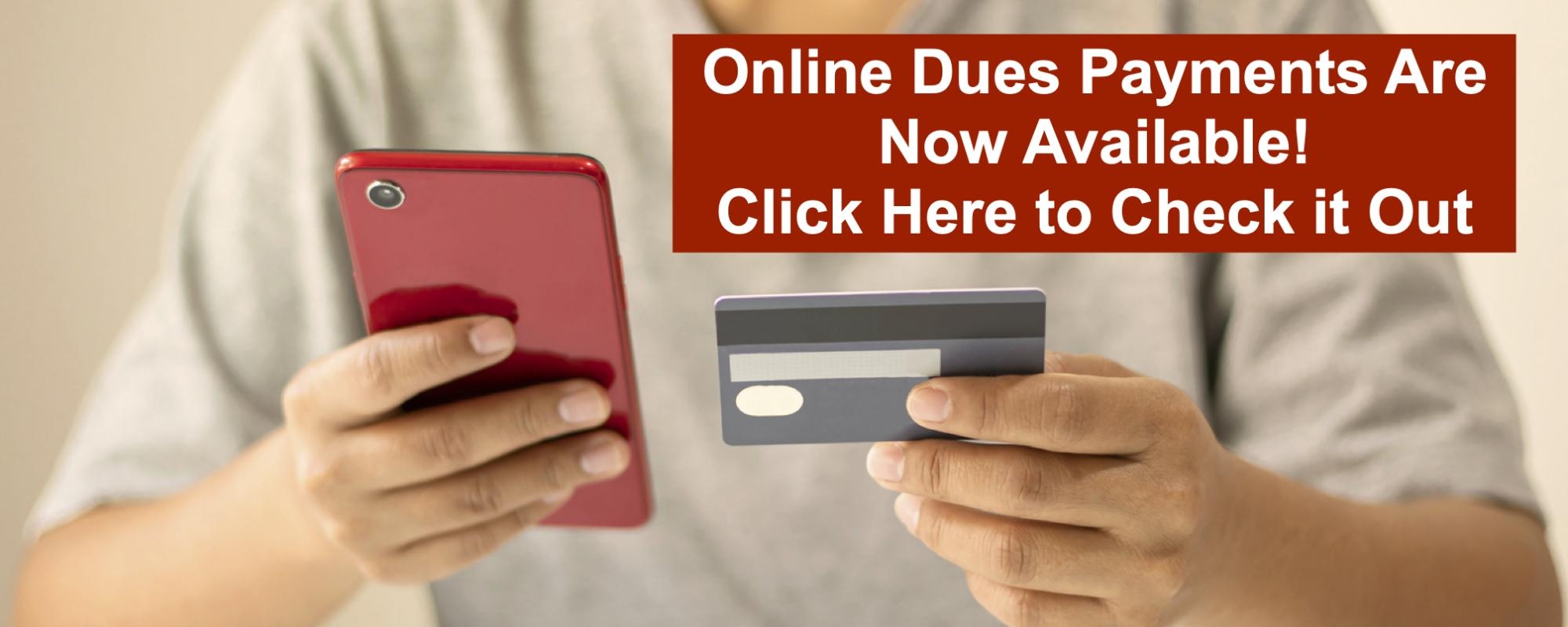 Online Dues Payment